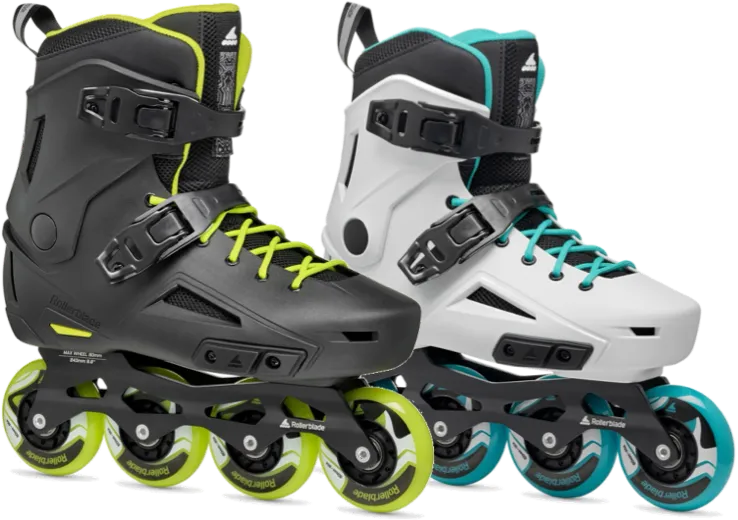 اسکیت برند رولربلید  Rollerblade ایتالیا مدل Lighting ۸۰ سایز ثابت